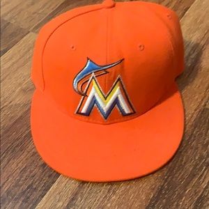 Miami Marlins NewEra Hat. 7 1/8